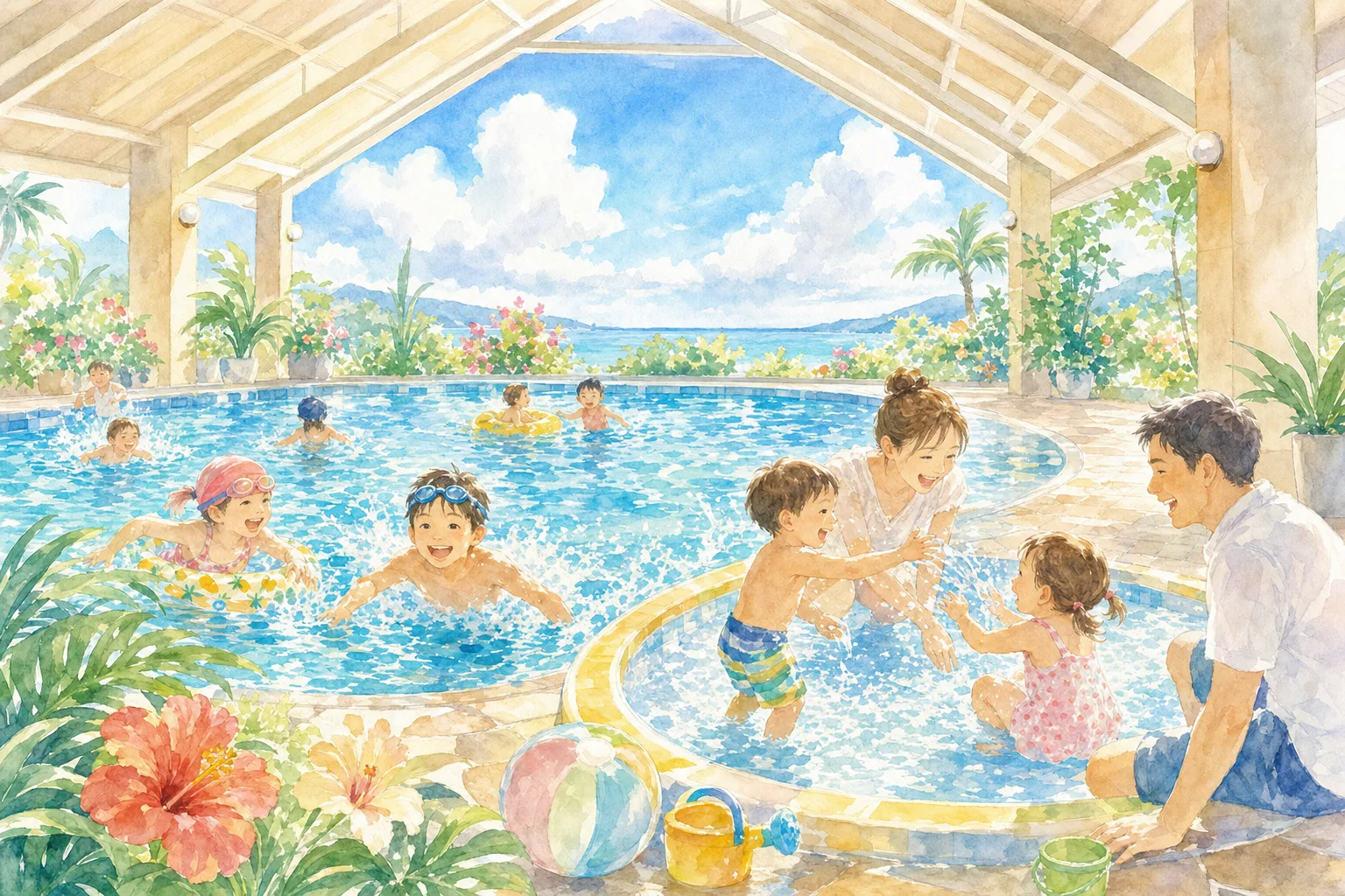 2026年 徳島市B&G海洋センタープール 1日満喫コース