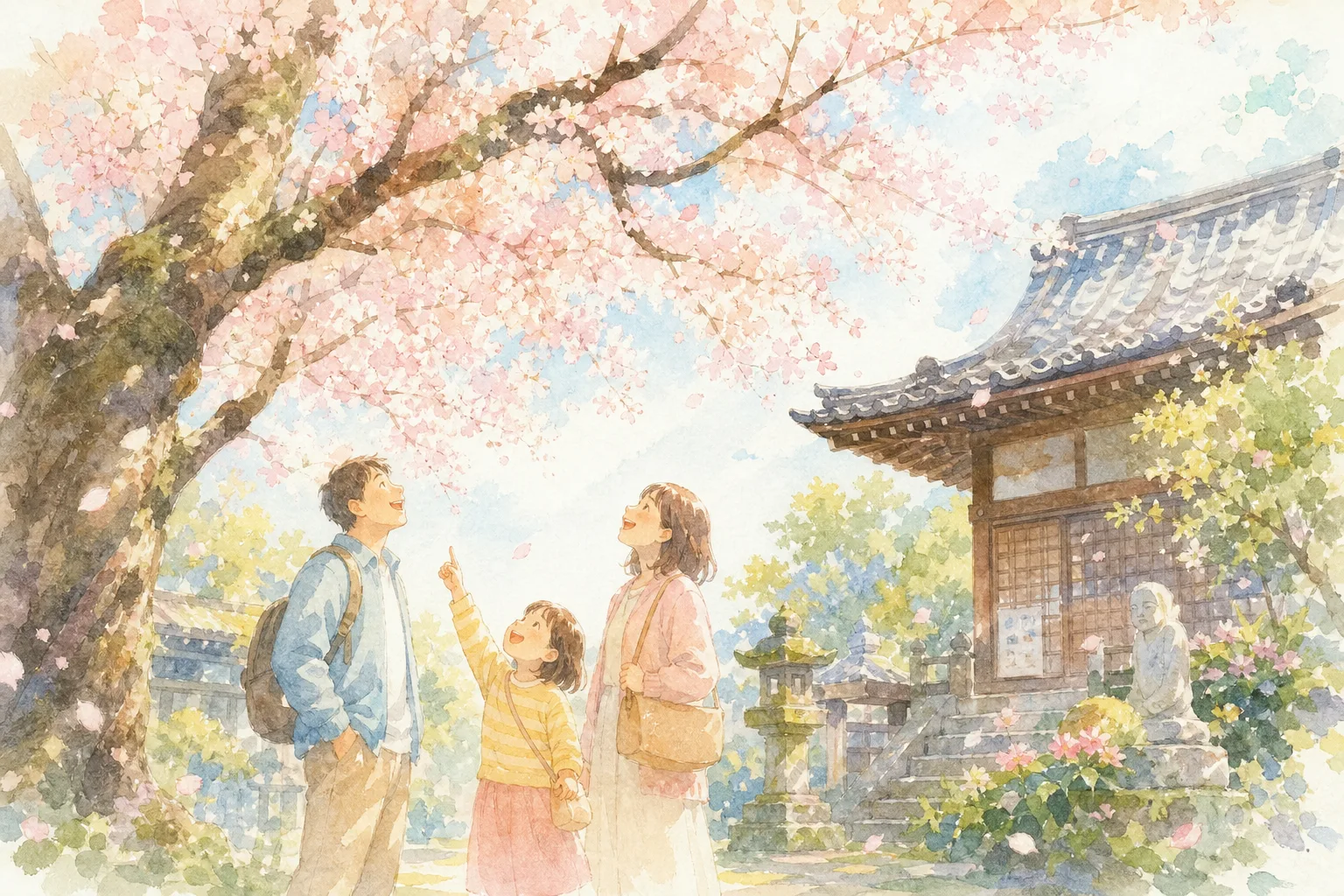 新庄の桜並木