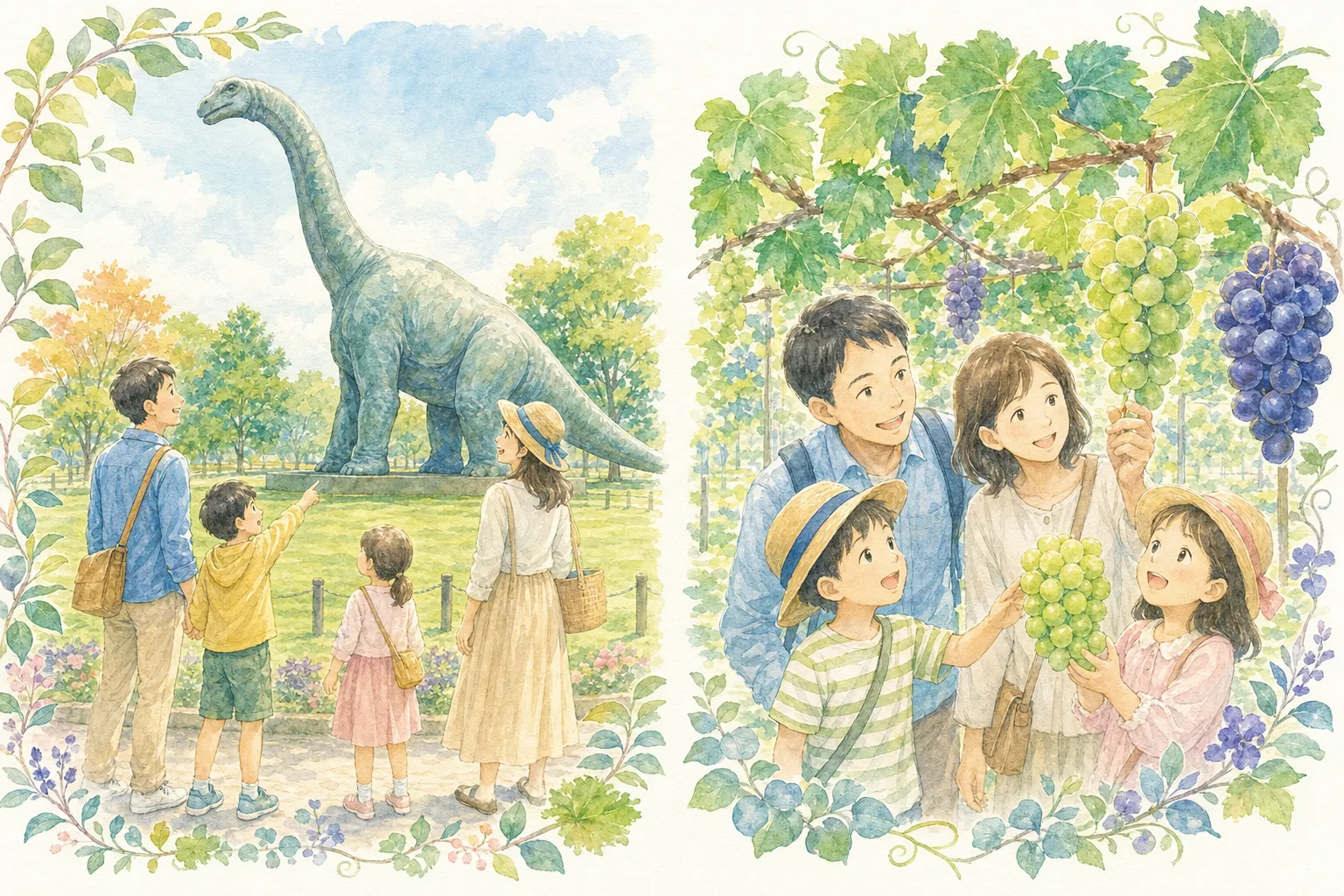 2026年 柴久園(ぶどう狩り)の味覚狩り 1日満喫コース