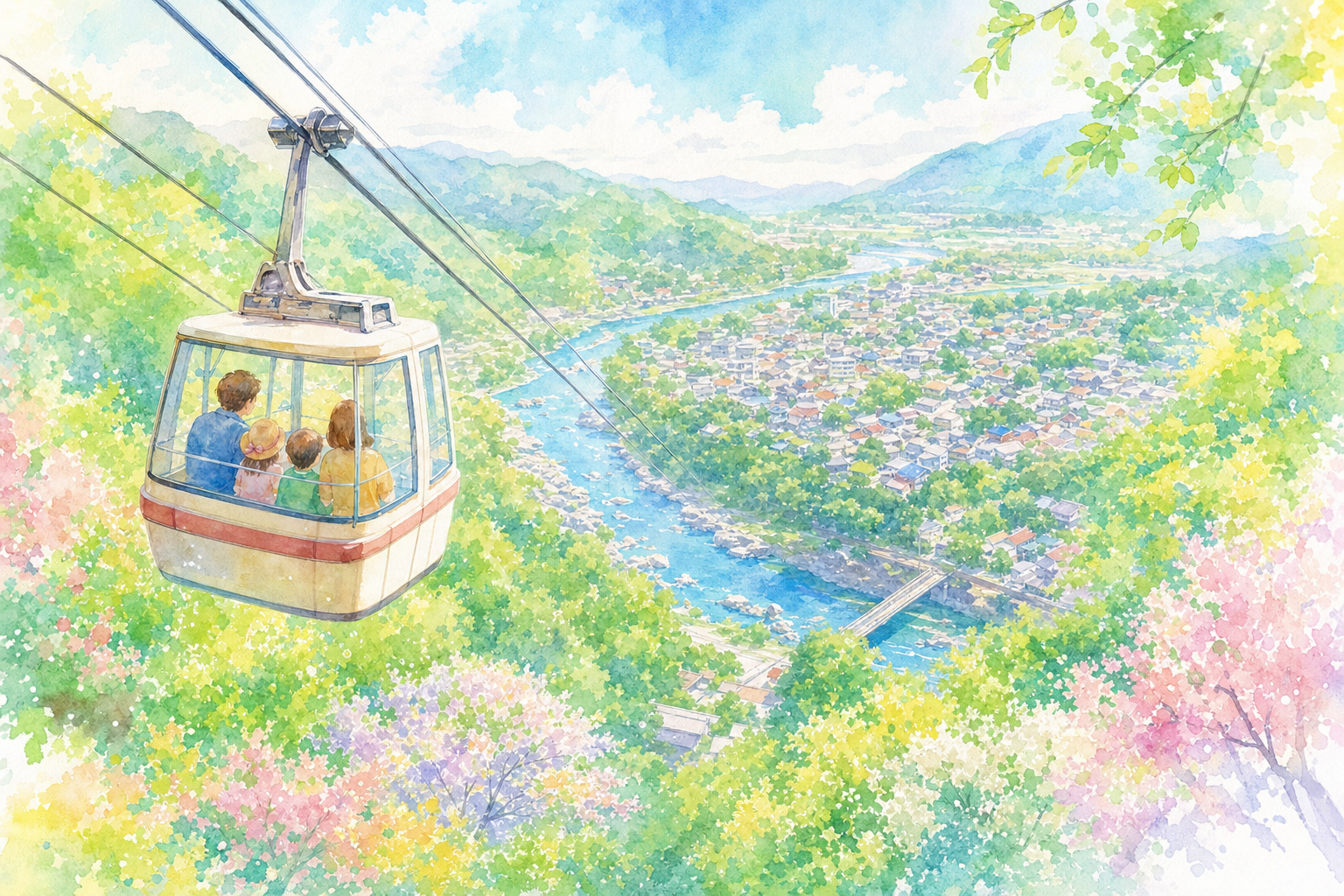 宝登山ロープウェイ