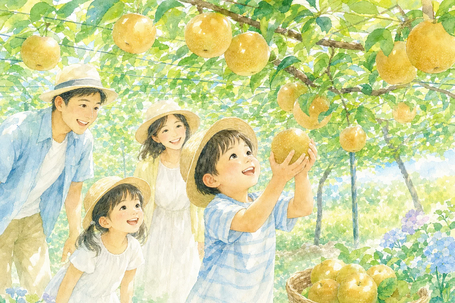 2026年 ともちゃん農園の味覚狩り 1日満喫コース