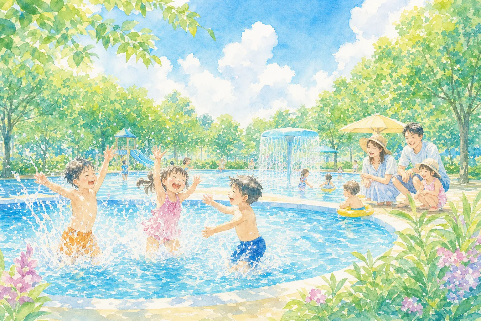 2026年 大神公園プール 1日満喫コース