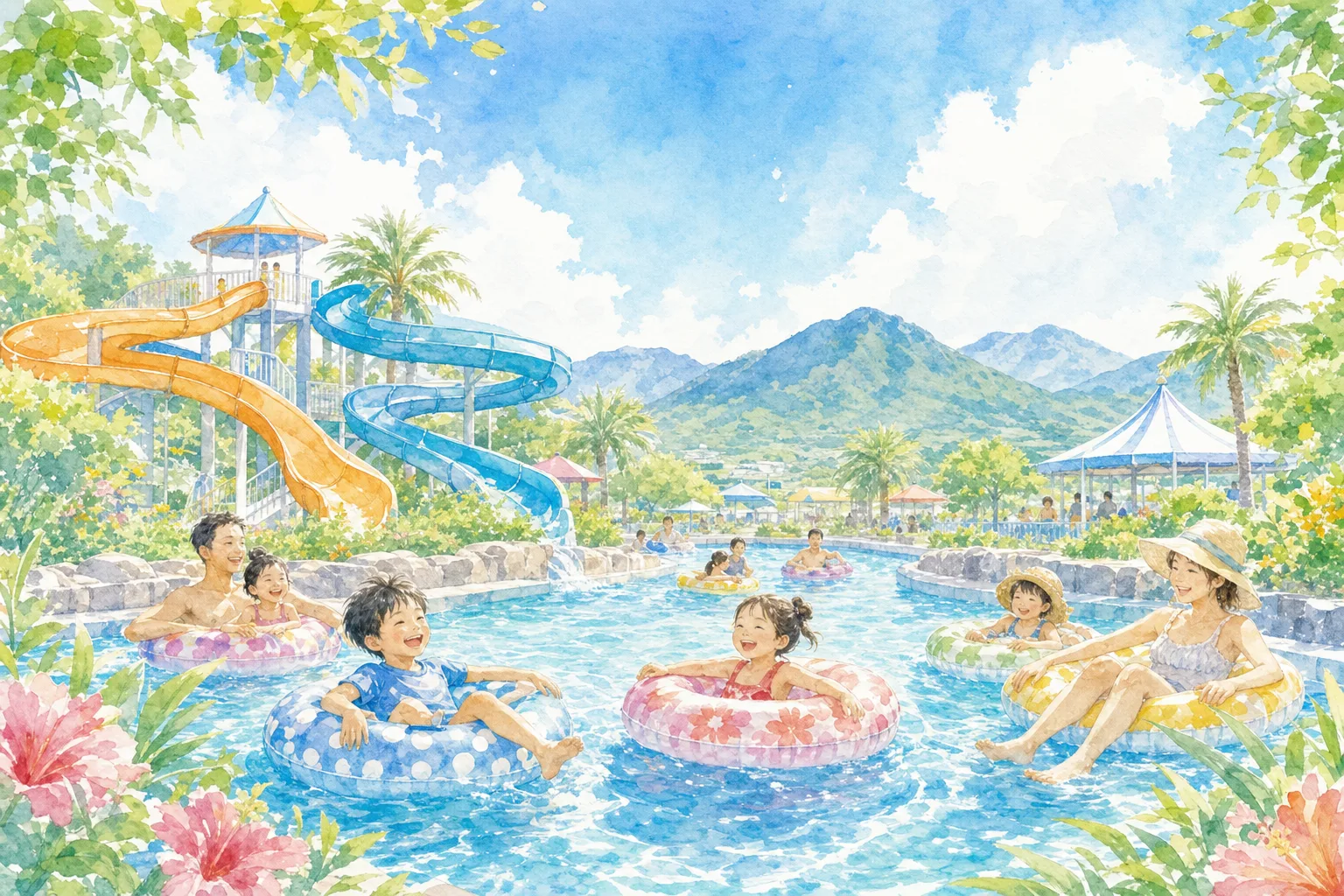 2026年 屋島灘温泉トレスタ白山 レジャープール 1日満喫コース