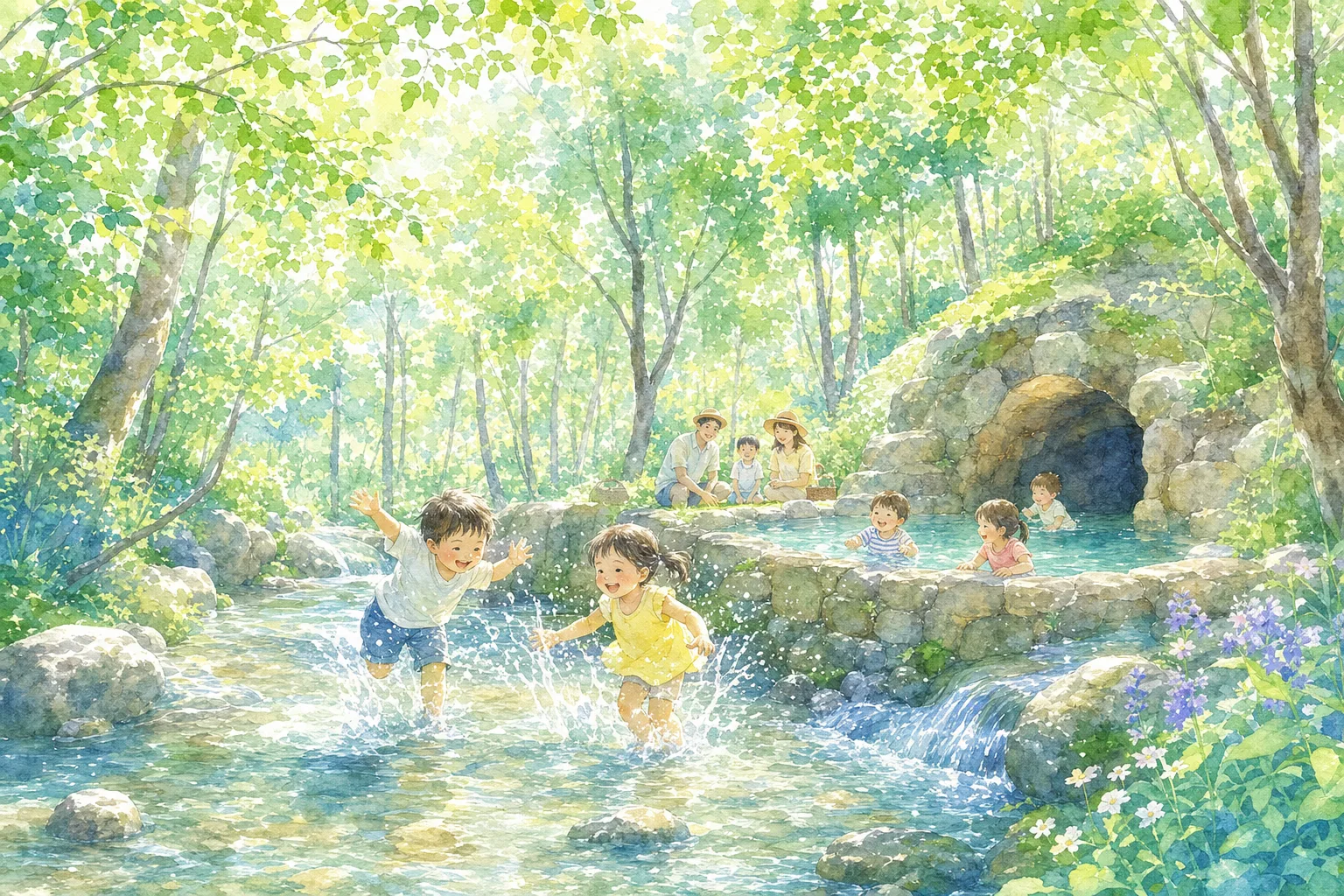 2026年 森の国 じゃぶじゃぶリバー 1日満喫コース