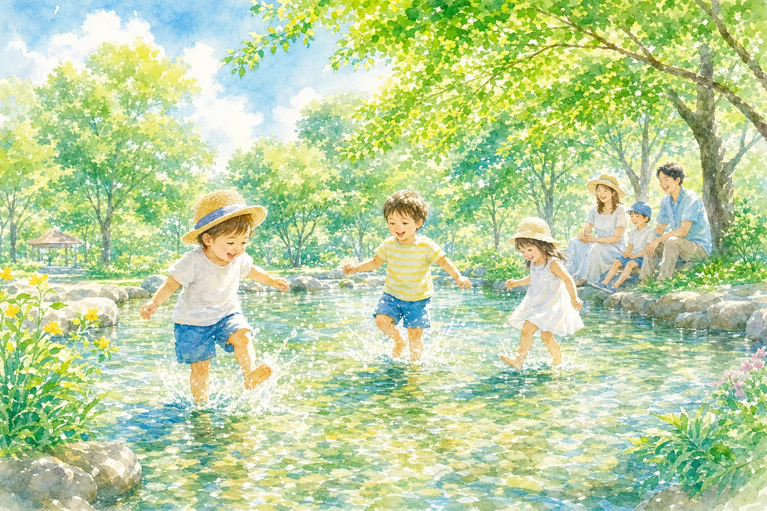 2026年 維新百年記念公園 徒渉池 1日満喫コース
