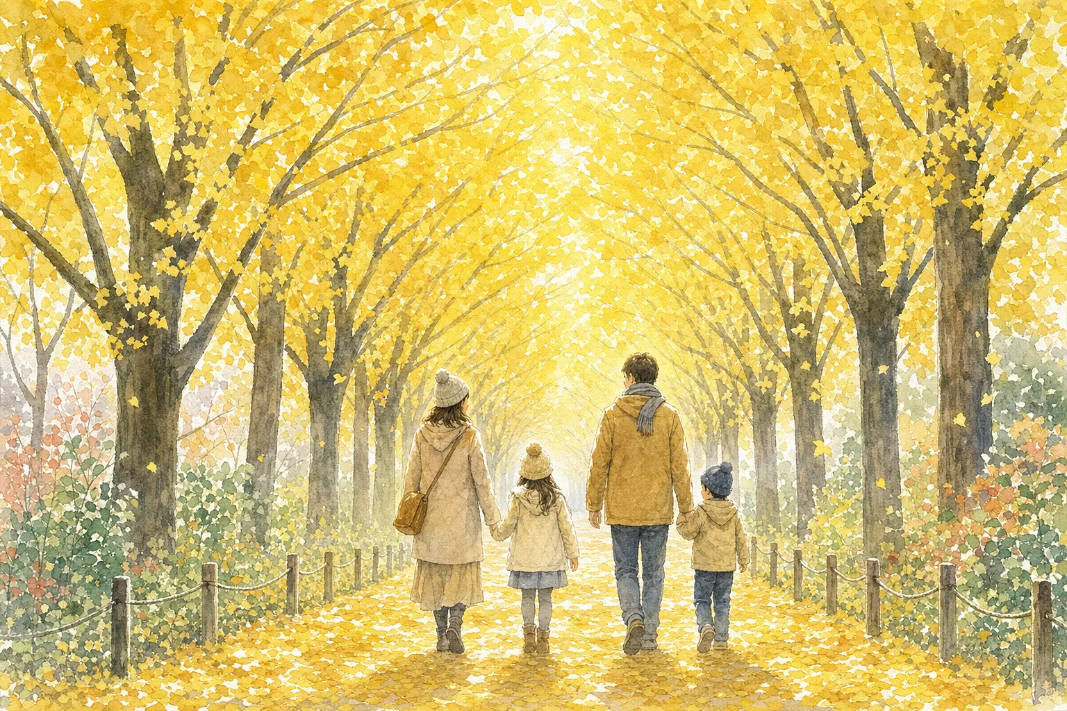2026年 相模原北公園の紅葉 1日満喫コース
