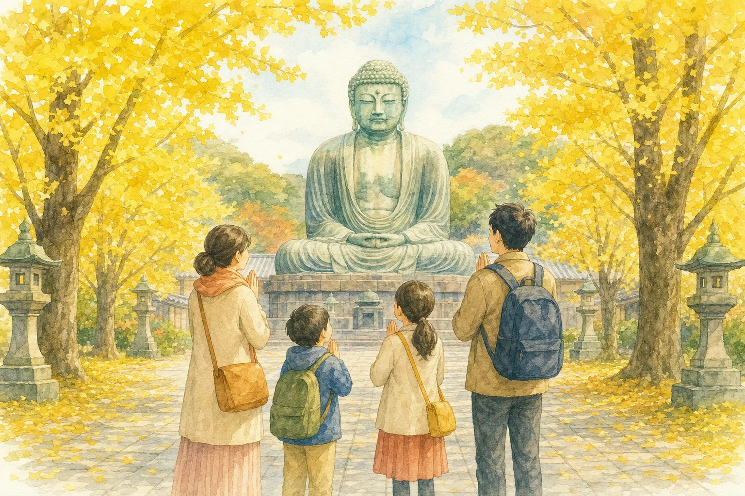 2026年 高徳院(鎌倉大仏)の紅葉 1日満喫コース