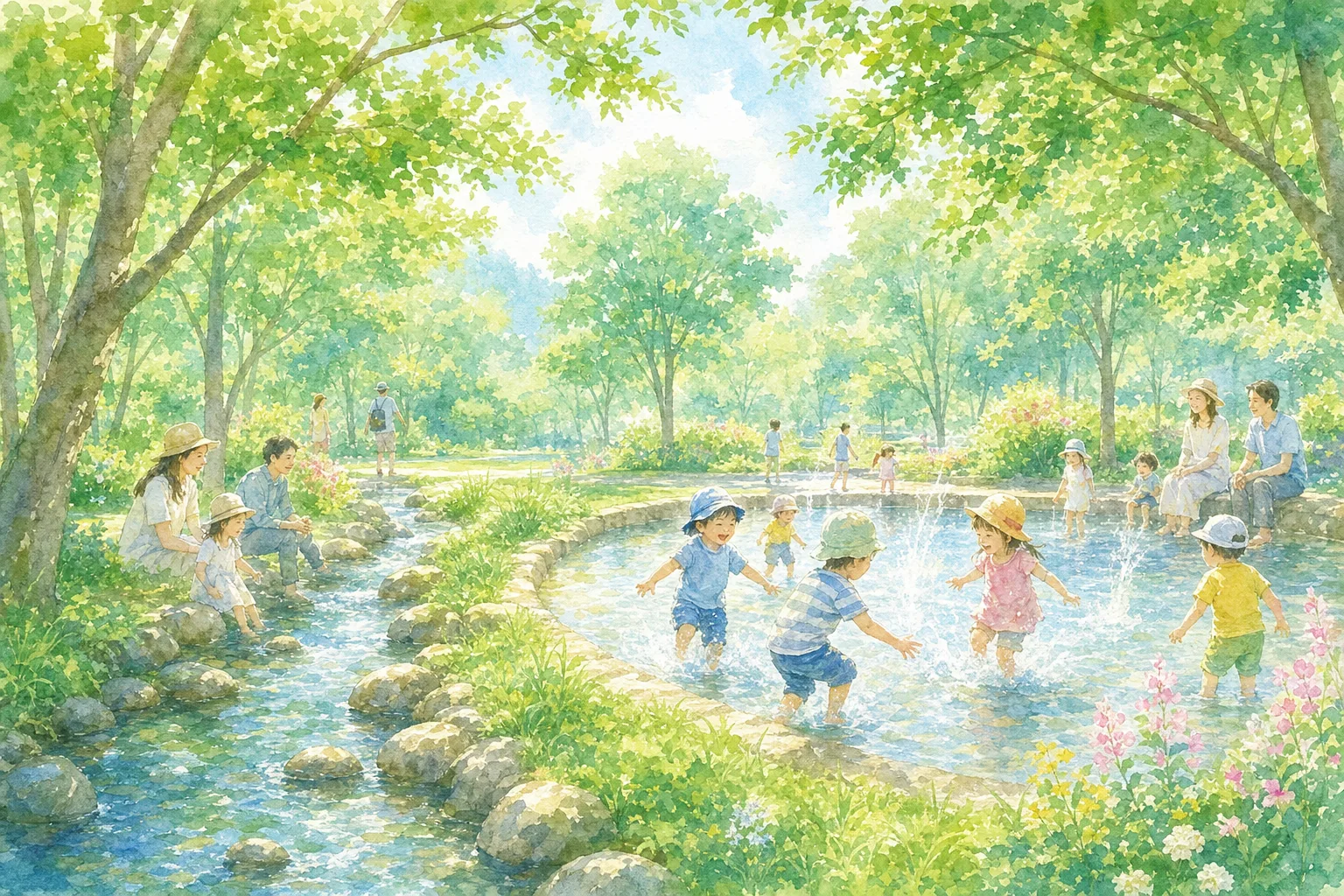 2026年 平松緑地 親水施設 1日満喫コース