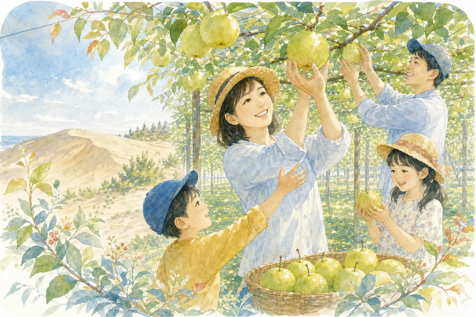 2026年 さんこうえん(梨狩り)の味覚狩り 1日満喫コース
