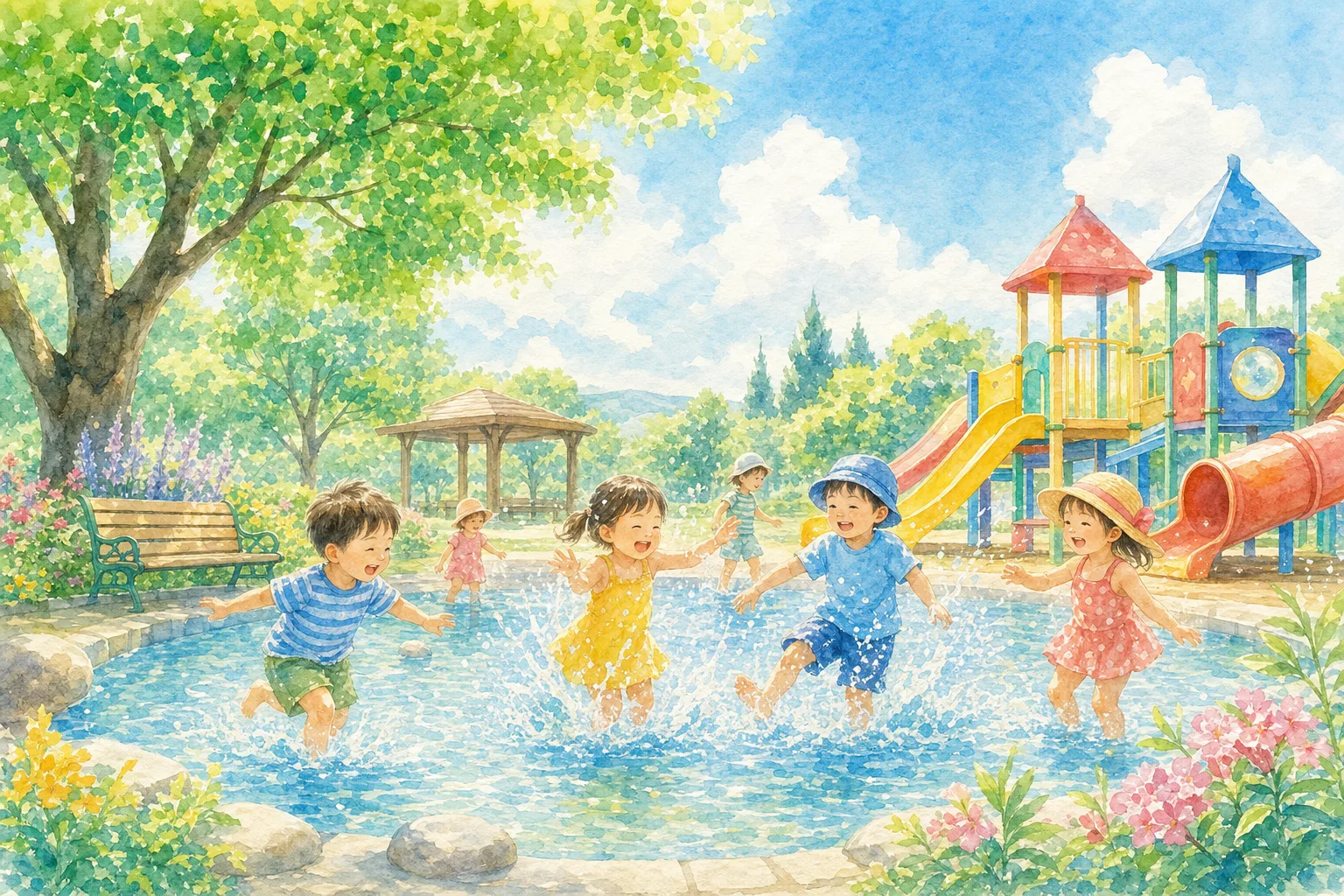 2026年 万生公園 水遊び場 1日満喫コース