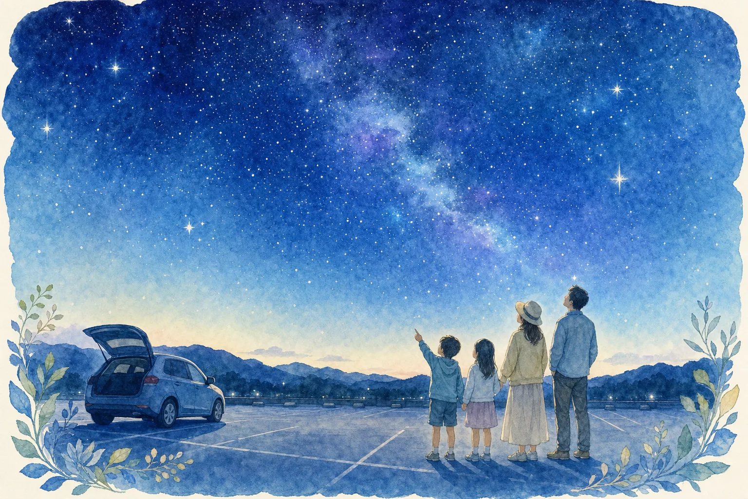 2026年 白浜運動広場の星空 1日満喫コース