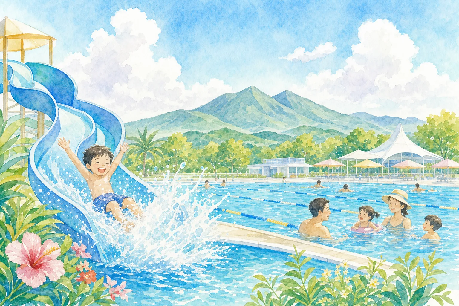2026年 葛城市新庄スポーツセンタープール 1日満喫コース