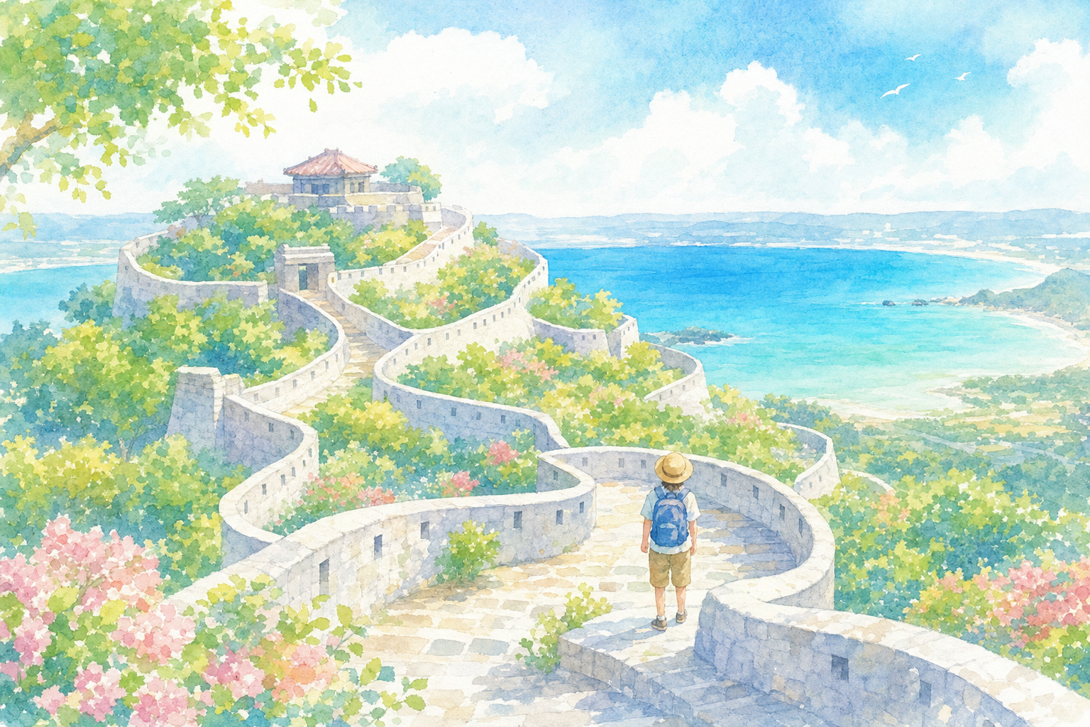 勝連城跡