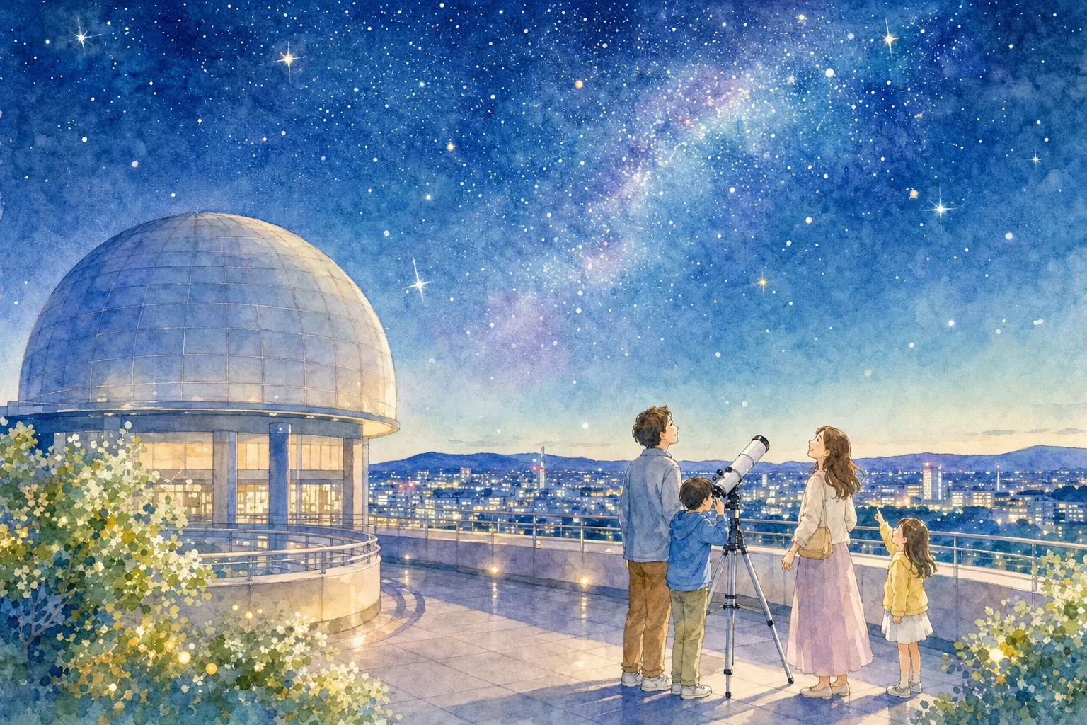 2026年 日立シビックセンター科学館の星空 1日満喫コース