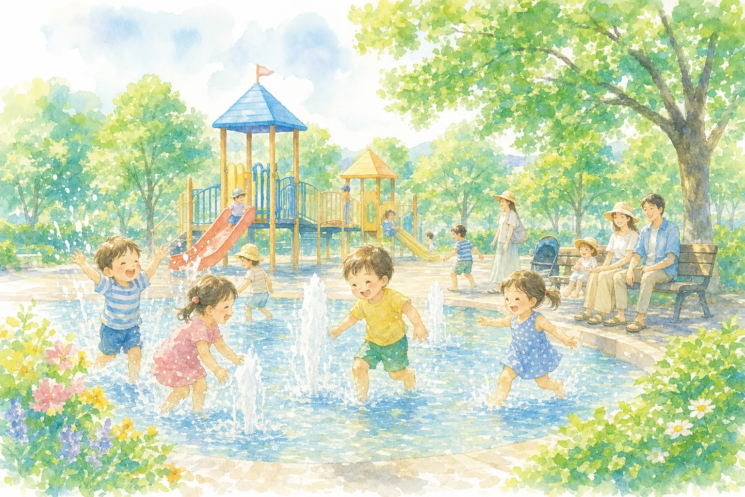 2026年 すずらん公園 こまかっぱ噴水 1日満喫コース