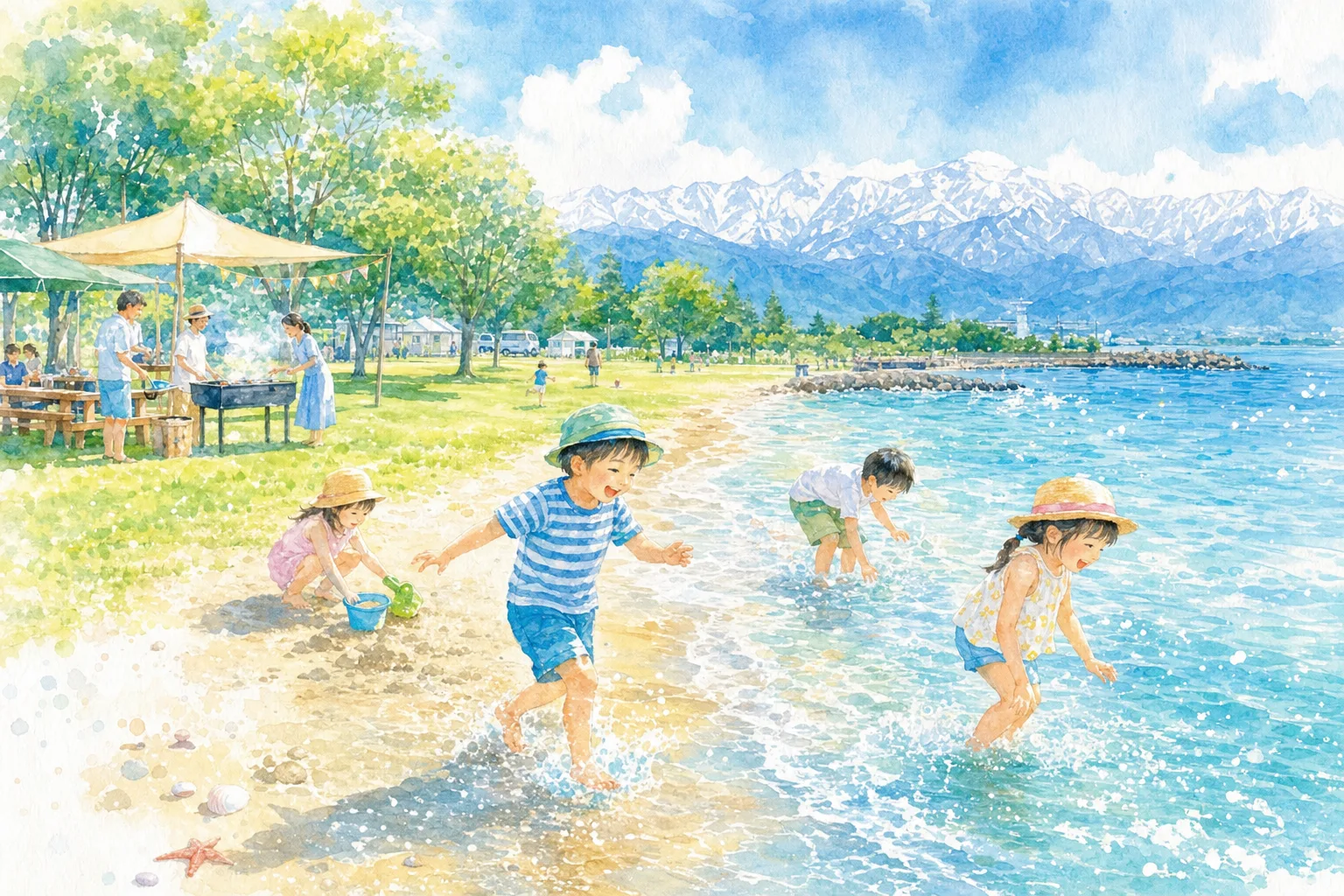 海老江海浜公園海水浴場