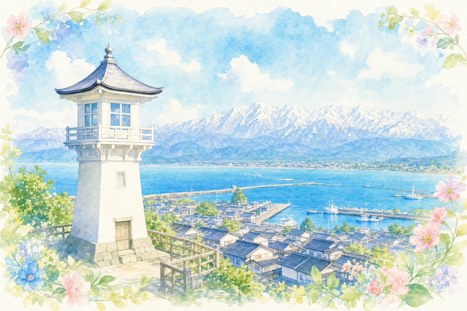 富山港展望台