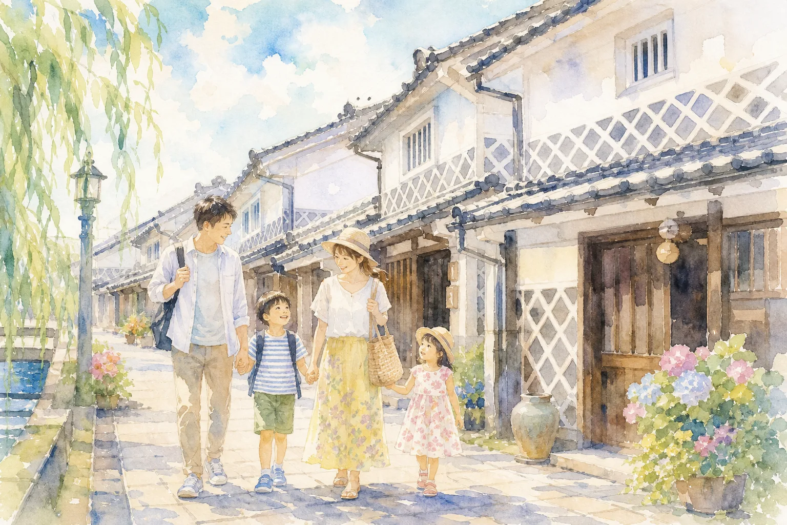 上田城下町 柳町（北国街道上田宿）