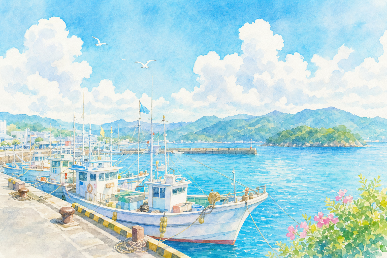 本渡港