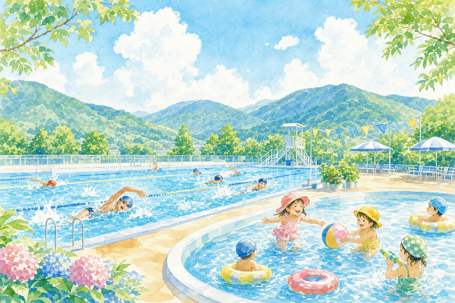 2026年 人吉市民プール 1日満喫コース