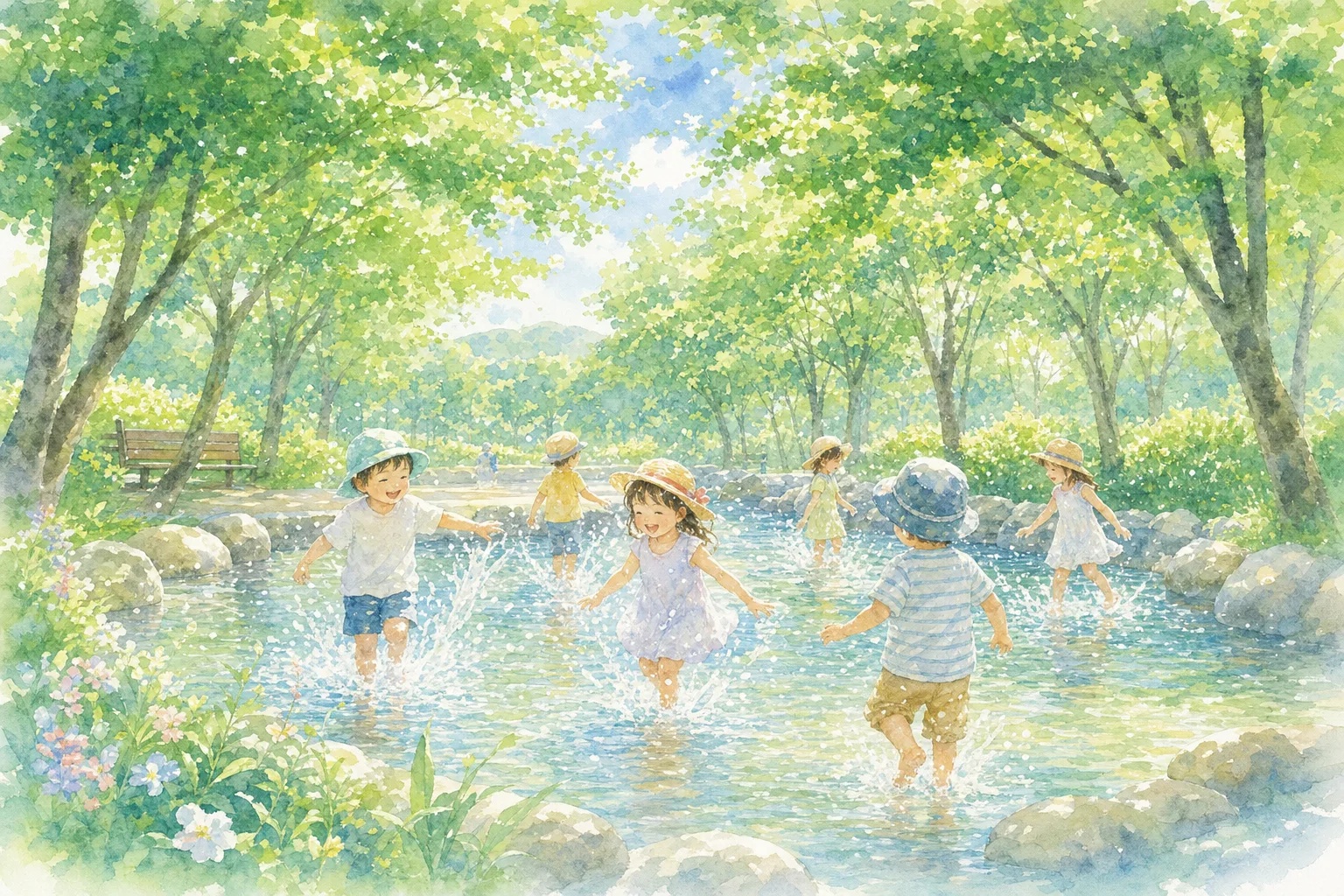 2026年 国営備北丘陵公園 ジャブジャブ池 1日満喫コース