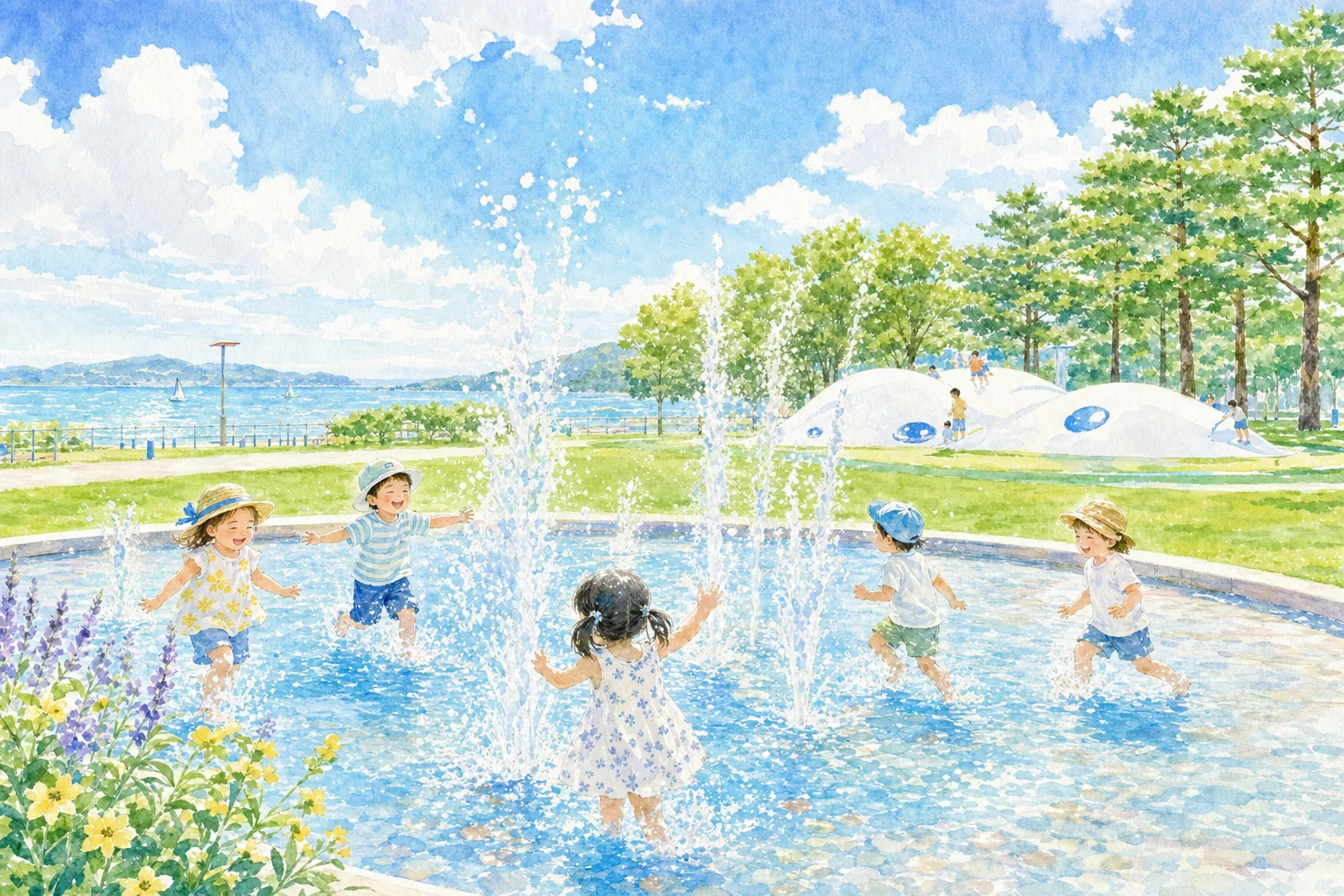 2026年 ガス&ライフ矢本海浜緑地 水遊び場 1日満喫コース