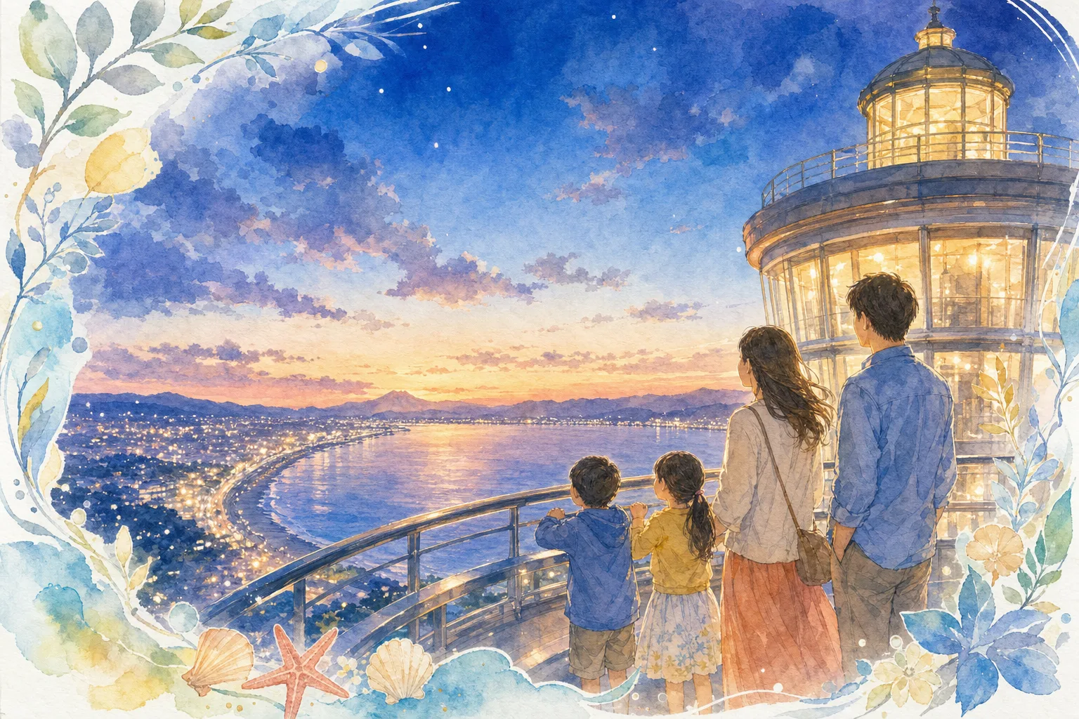 2026年 江の島シーキャンドル(江の島展望灯台)の夜景 1日満喫コース