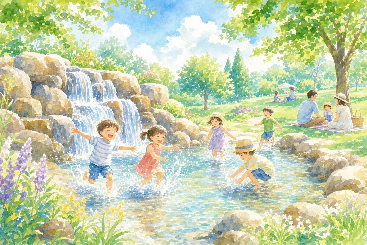 2026年 甲西ふれあい公園 じゃぶじゃぶ池 1日満喫コース