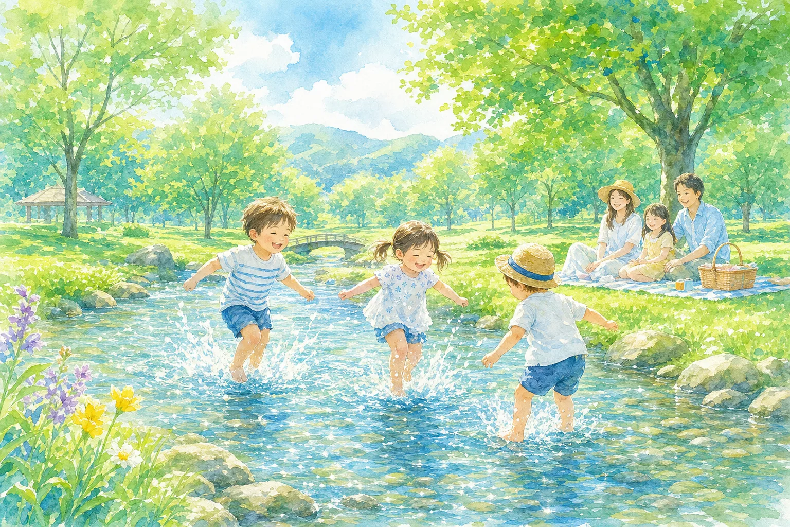 2026年 美薗中央公園 せせらぎ広場 1日満喫コース