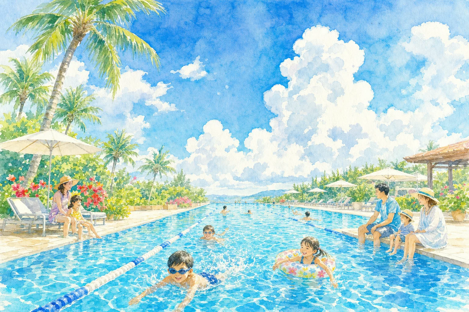 2026年 安芸市市民プール 1日満喫コース