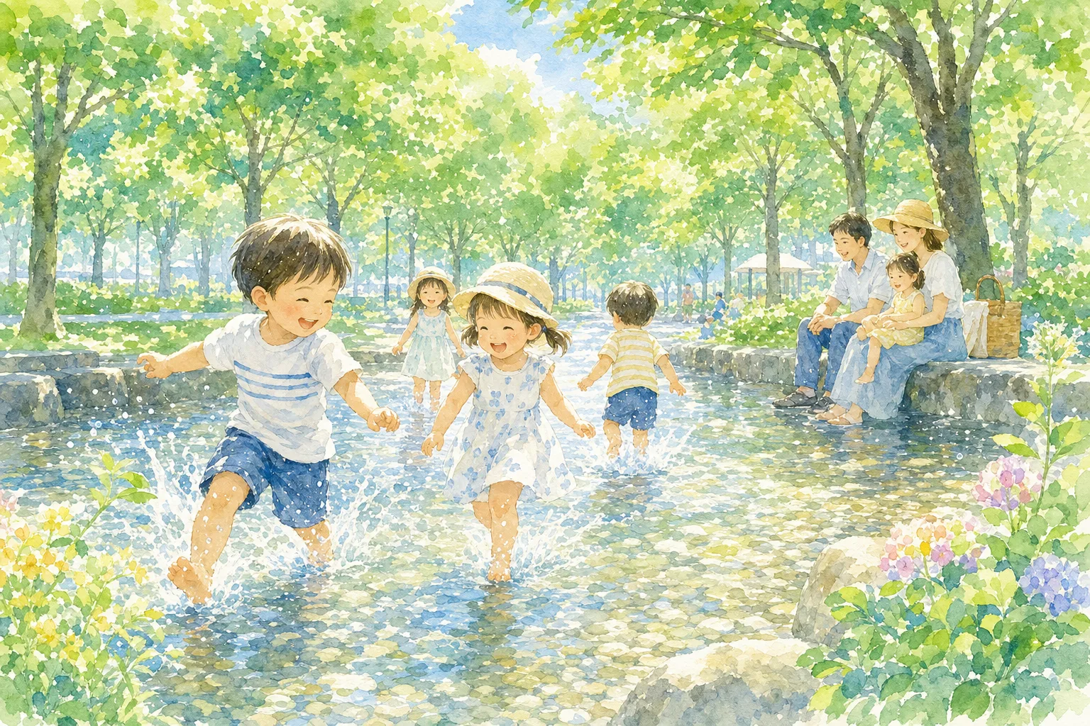 2026年 野一色公園 徒渉池 1日満喫コース