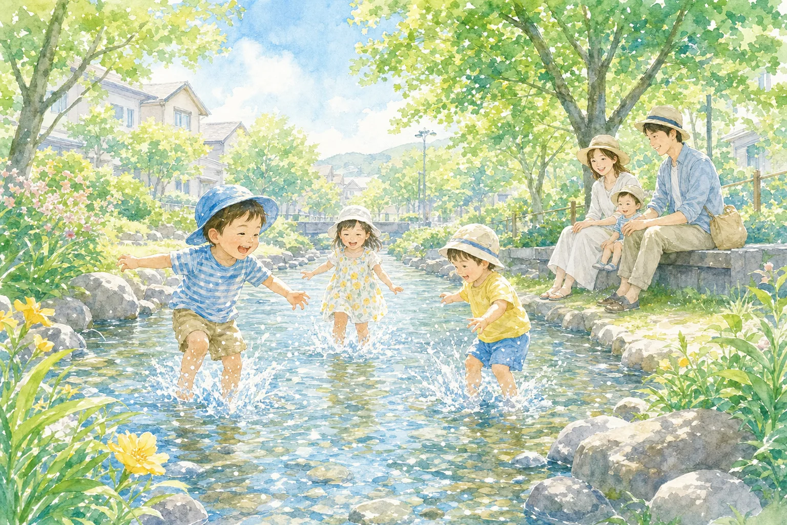 2026年 大森三輪公園 水遊び場 1日満喫コース