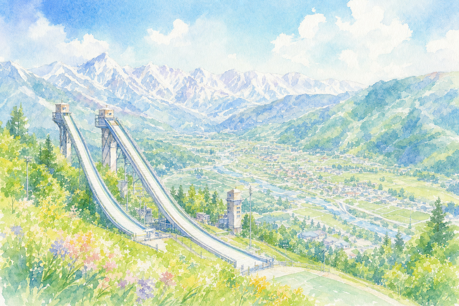 白馬ジャンプ競技場