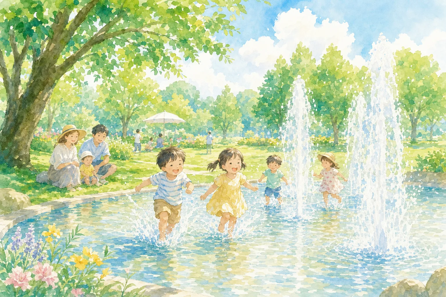 2026年 御勅使南公園 わんぱく池 ・湧水池 1日満喫コース