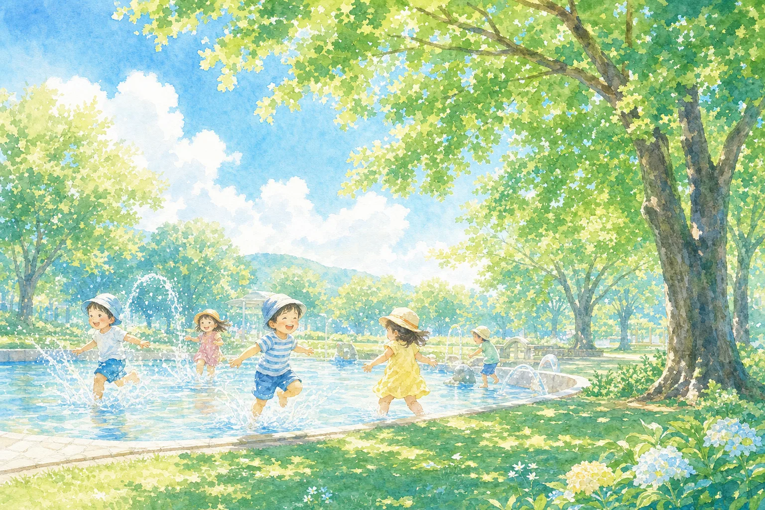 2026年 春光園 徒渉池 1日満喫コース