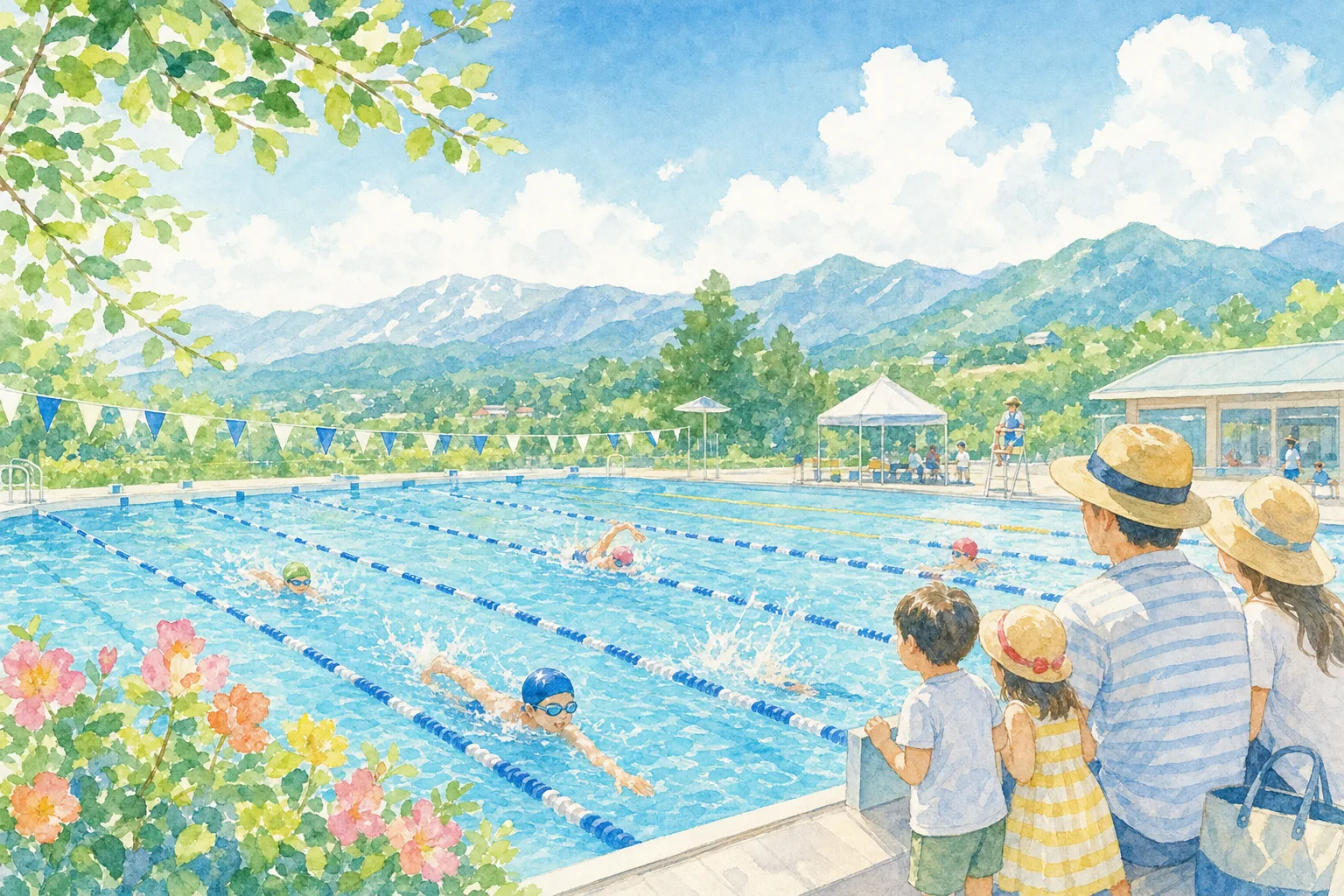 2026年 弘前市第3市民プール 1日満喫コース