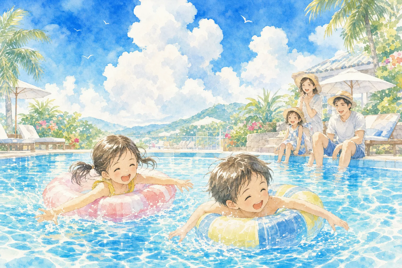 2026年 宇佐市営四日市プール 1日満喫コース