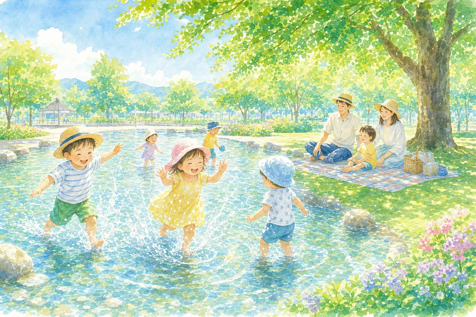 2026年 元町第1児童公園 徒渉池 1日満喫コース