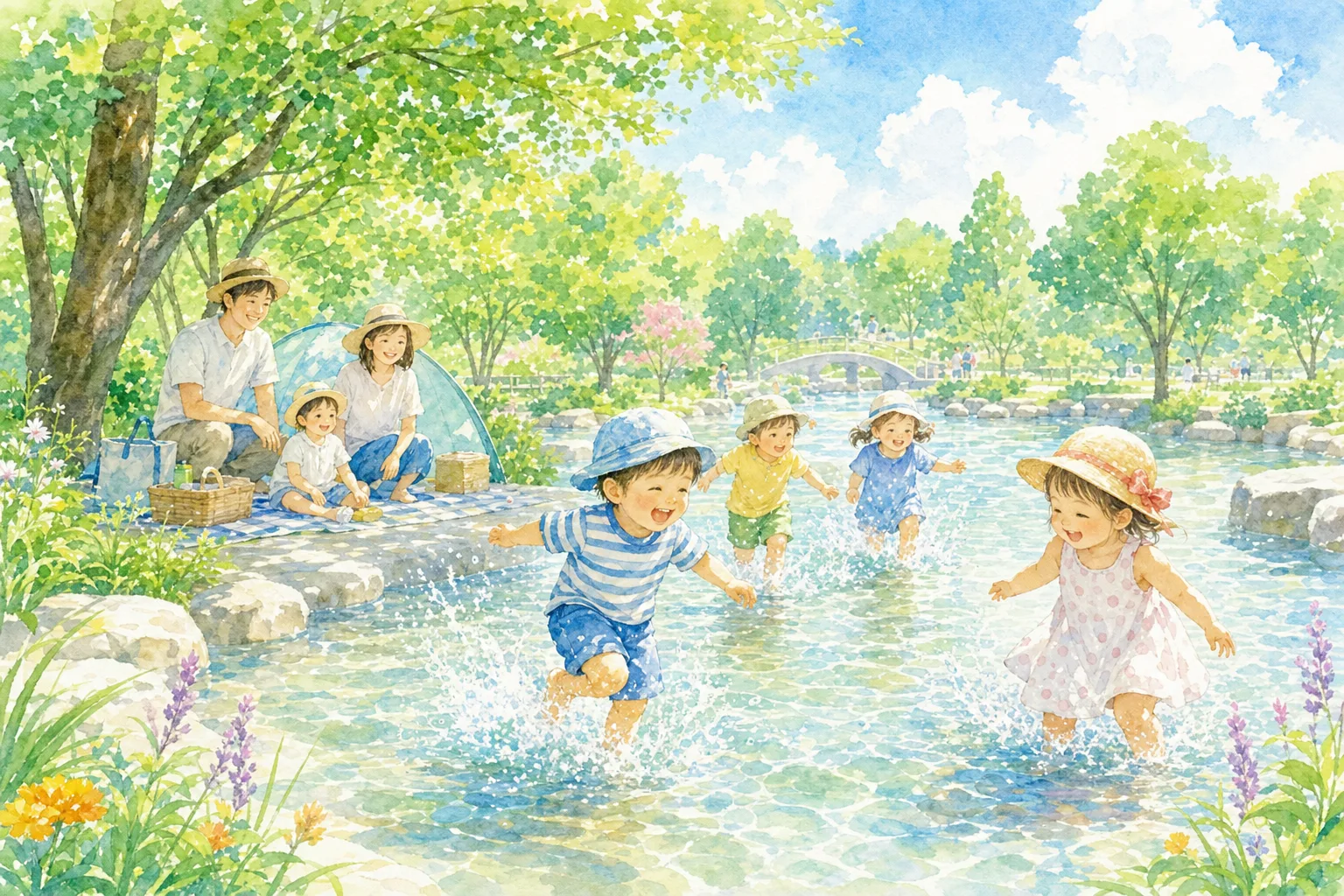 2026年 弁天山公園 水遊び場 1日満喫コース