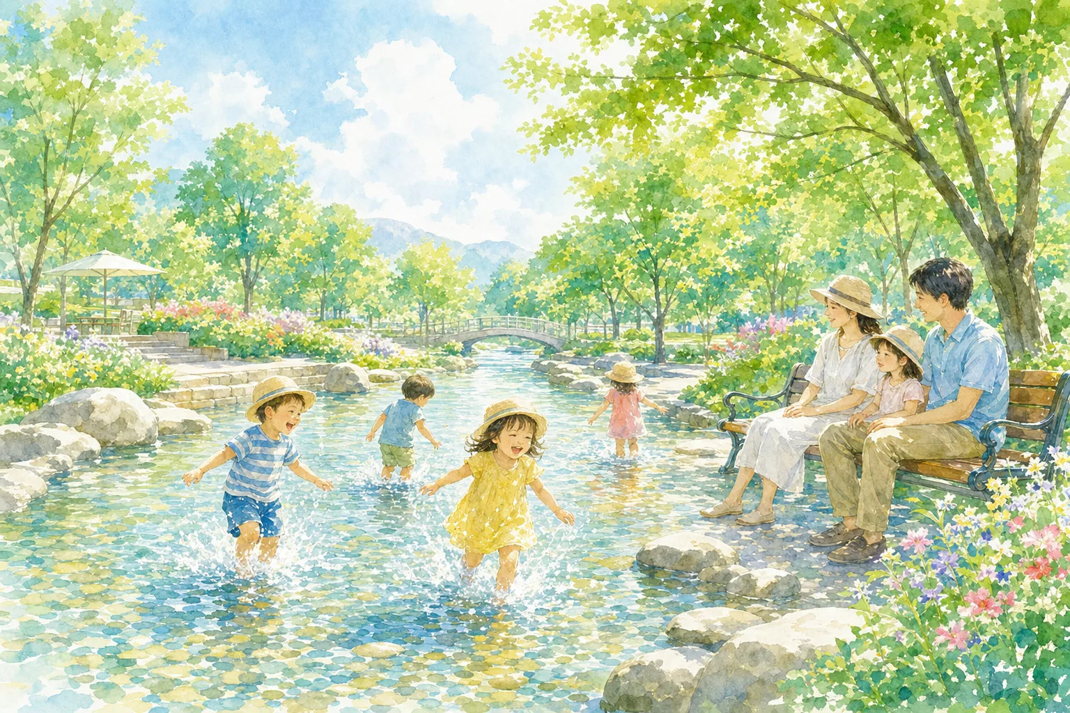 2026年 東和親水公園 じゃぶじゃぶ池 1日満喫コース