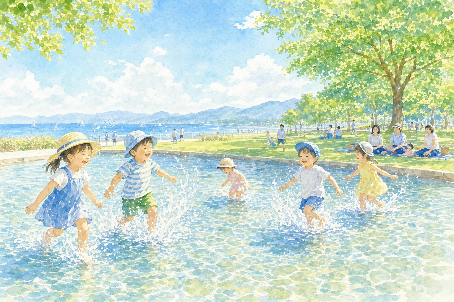 2026年 柳島しおさい公園 親水池 1日満喫コース
