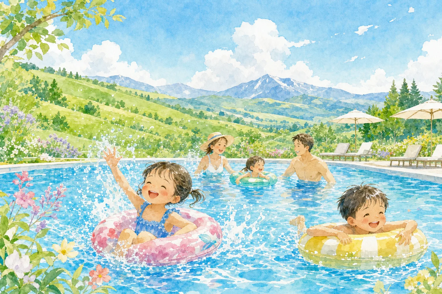 2026年 西大田プール 1日満喫コース