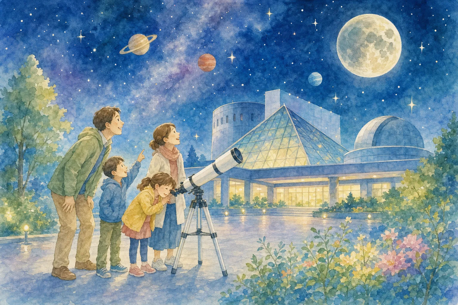 2026年 愛媛県総合科学博物館の星空 1日満喫コース