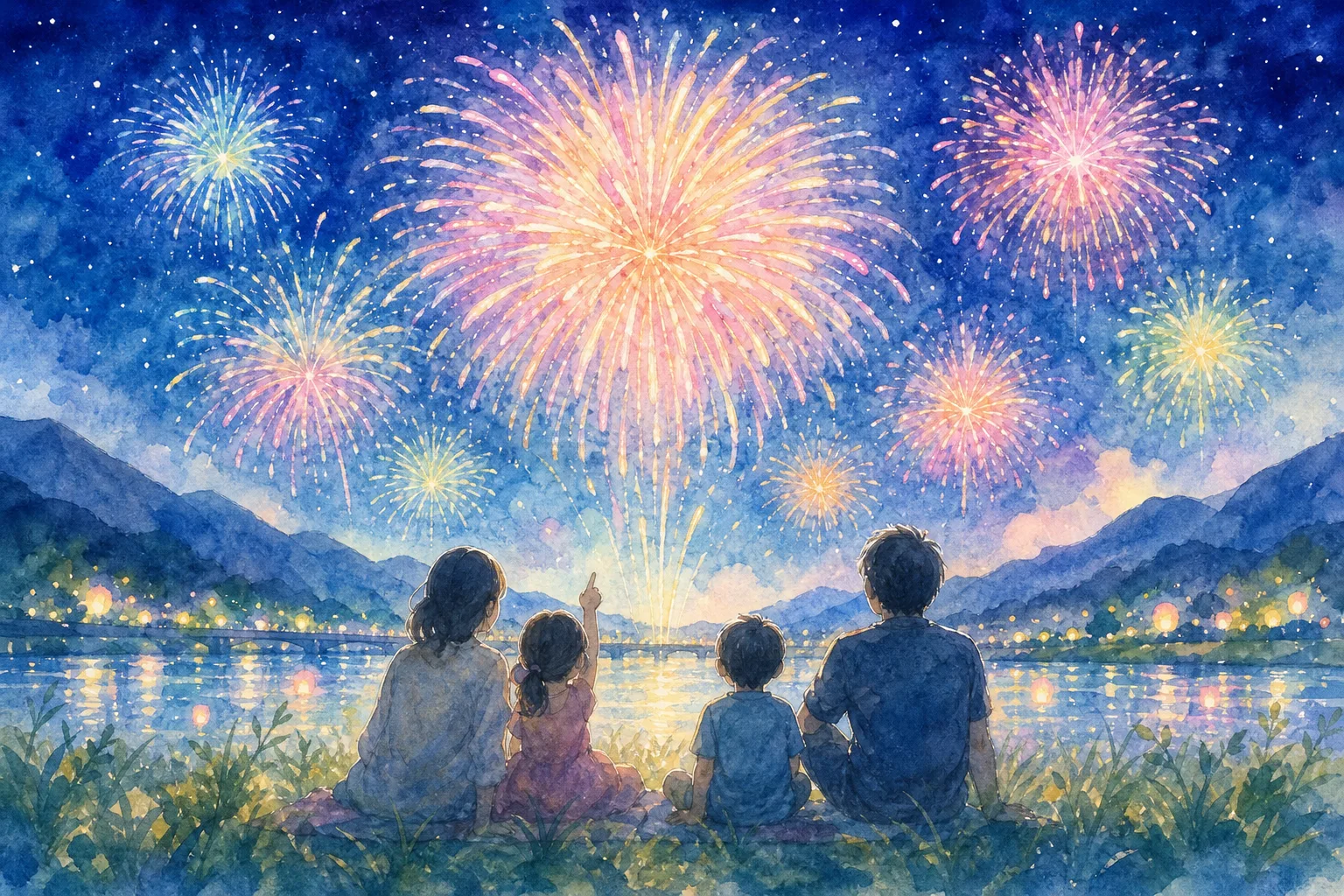 深見川安心院大橋河川敷(安心院盆地祭り)