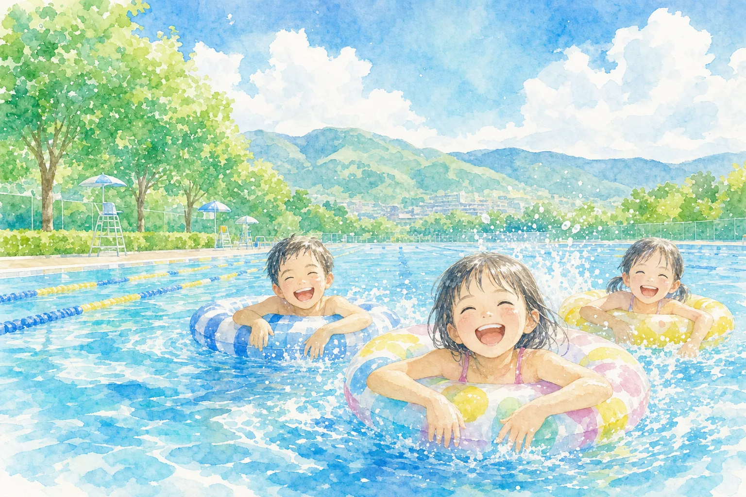 2026年 西宇治公園プール 1日満喫コース