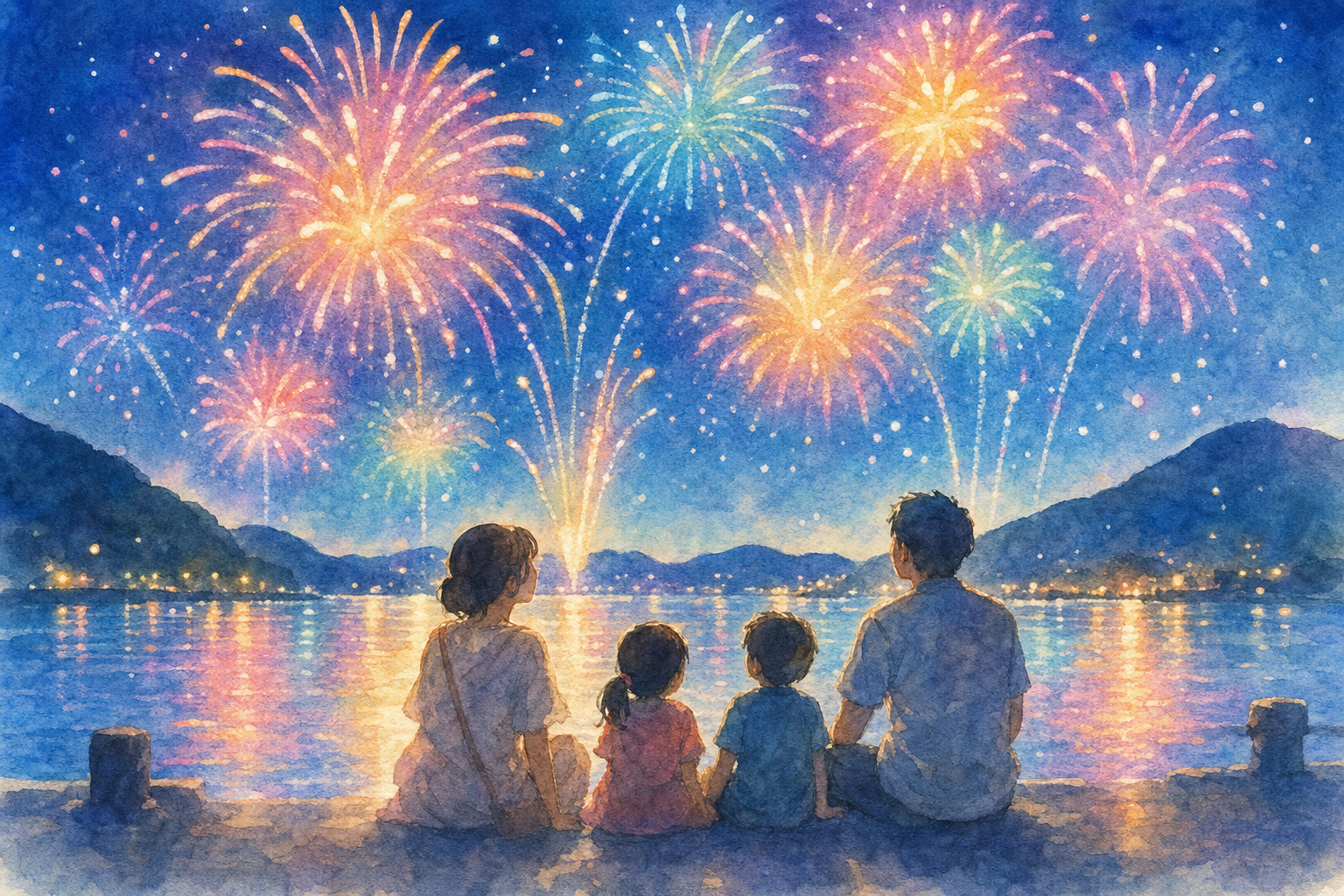 熱海海上花火大会観覧会場（熱海湾岸）