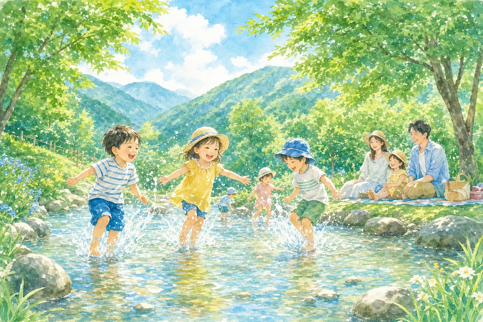 2026年 藤野みどり公園 水遊び場 1日満喫コース