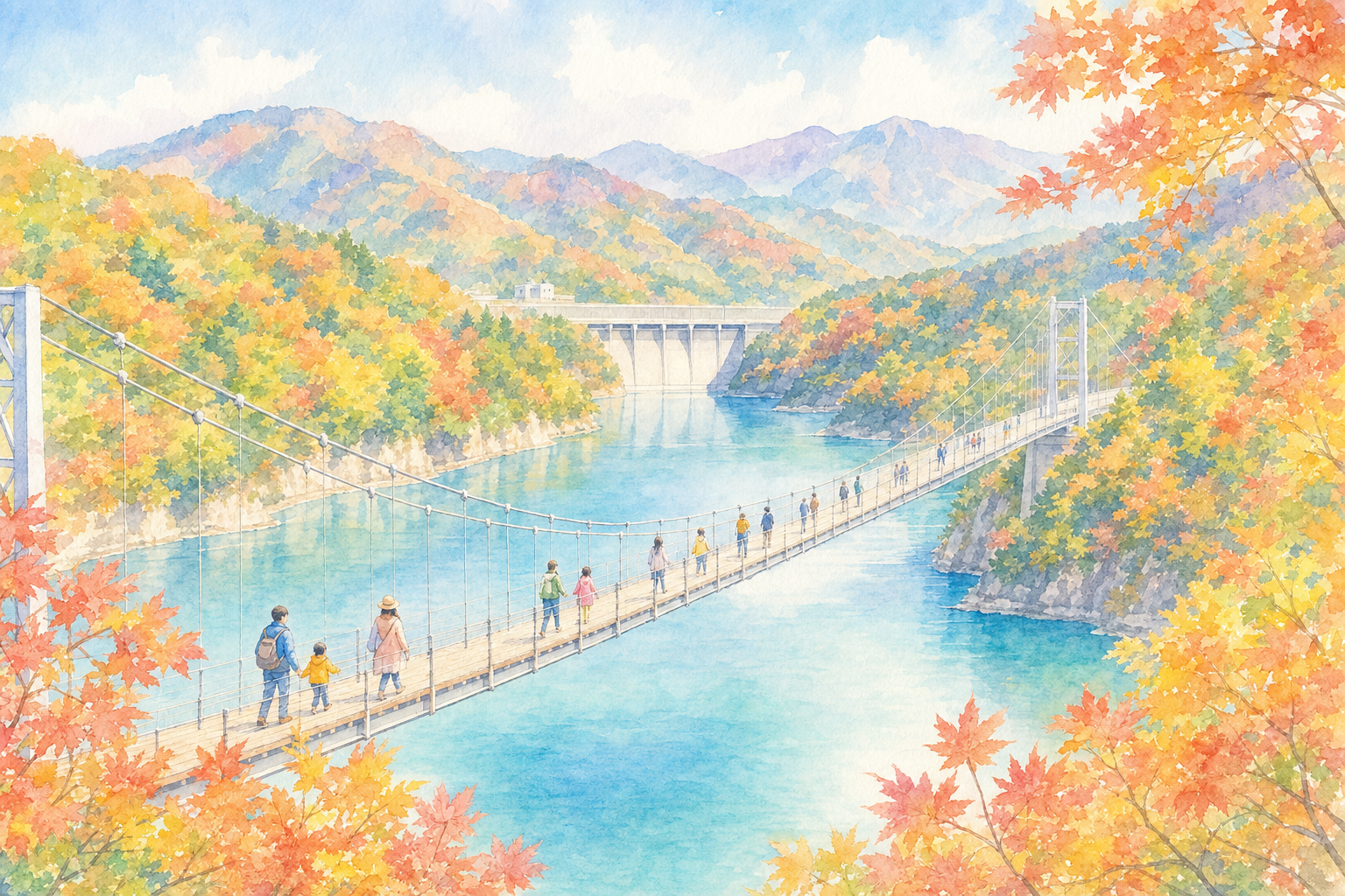 もみじ谷大吊橋