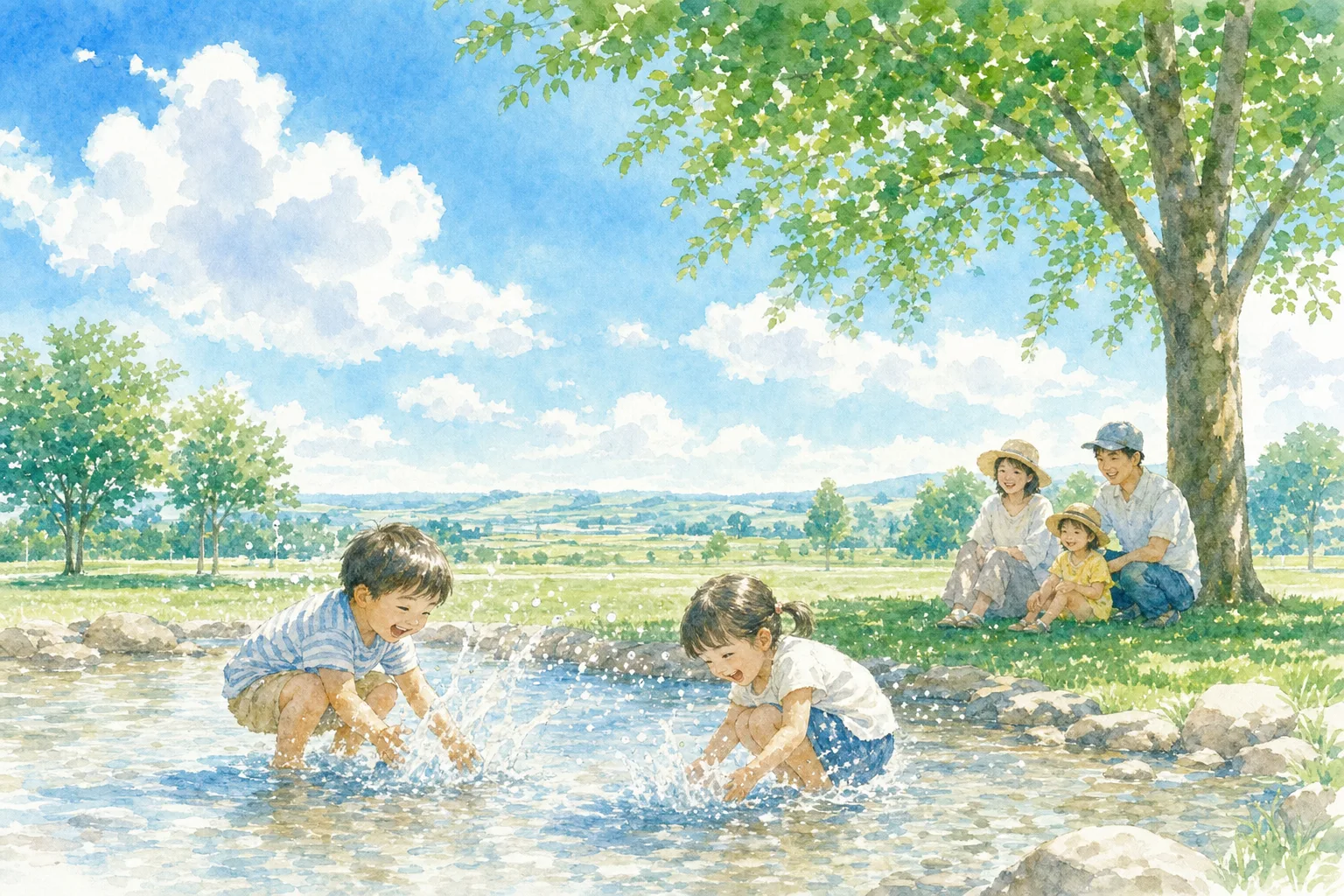 2026年 宝来中央公園 遊水池 1日満喫コース