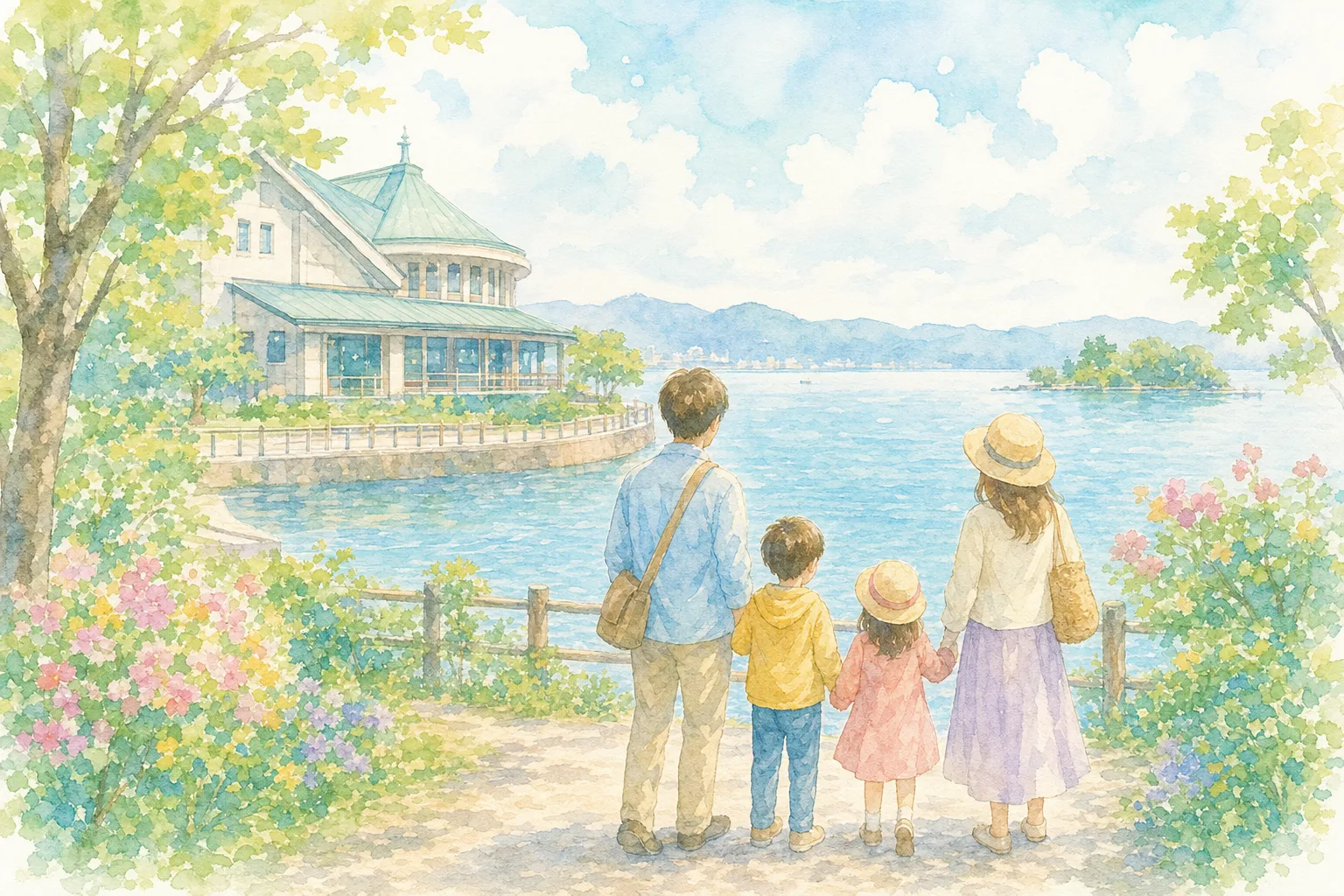 宍道湖しじみ館 足湯